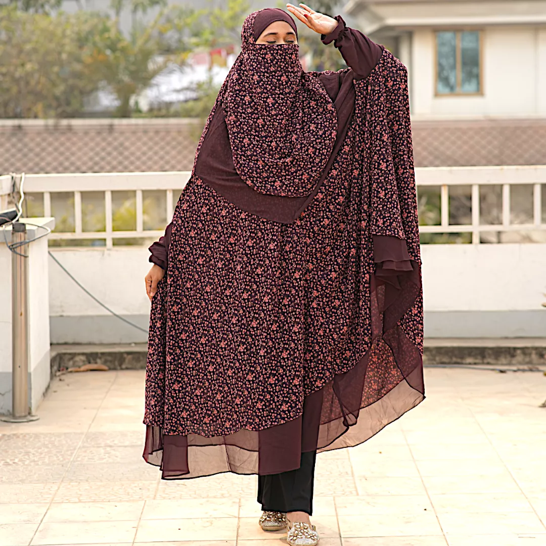 Nowshin Niqab Khimar-AA20 - Image 2