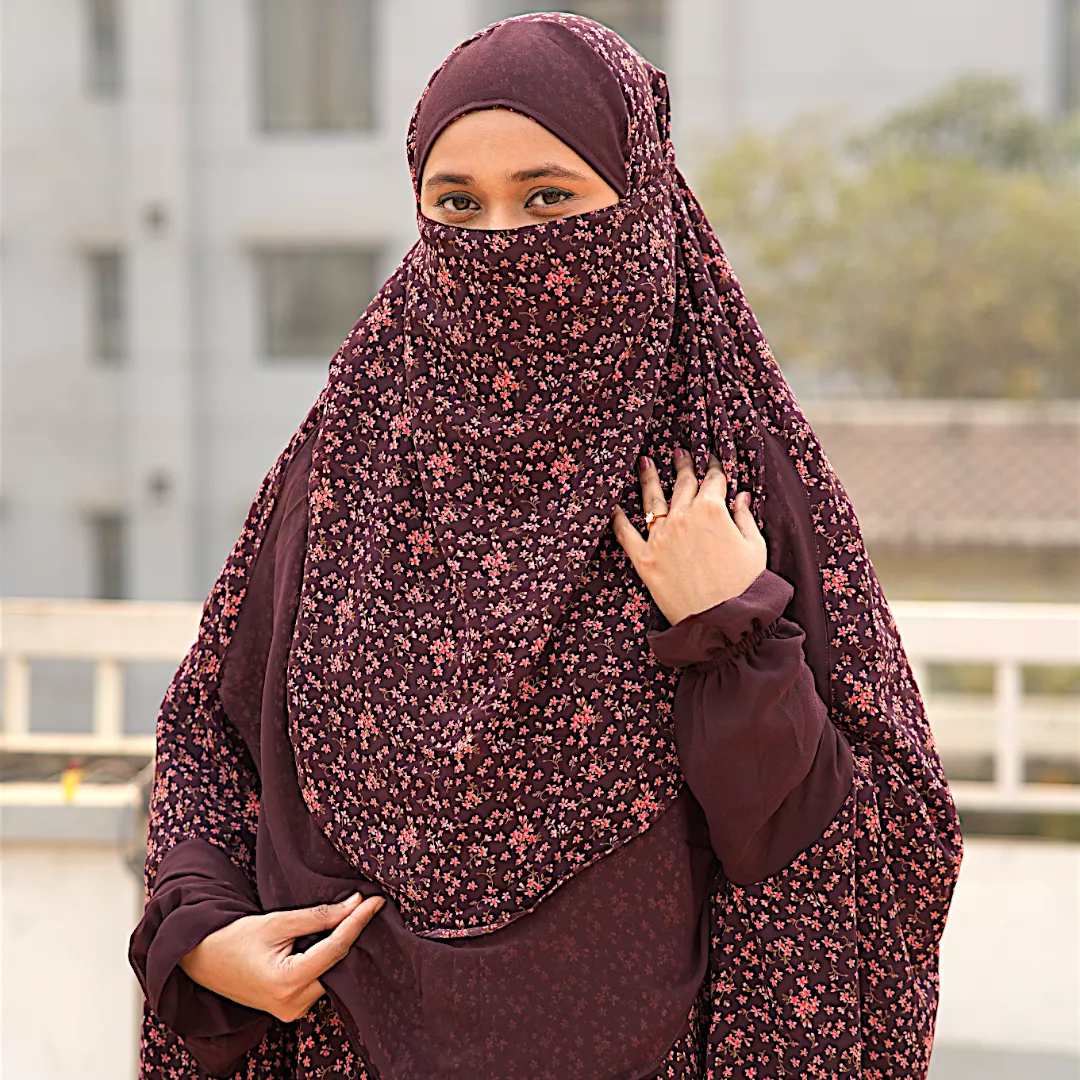 Nowshin Niqab Khimar-AA20 - Image 3