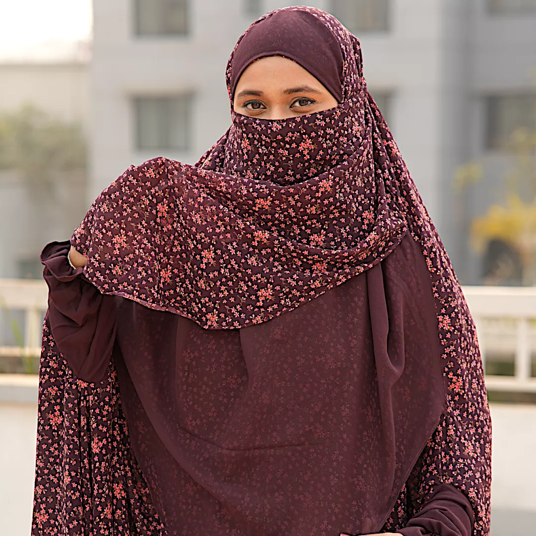 Nowshin Niqab Khimar-AA20 - Image 4