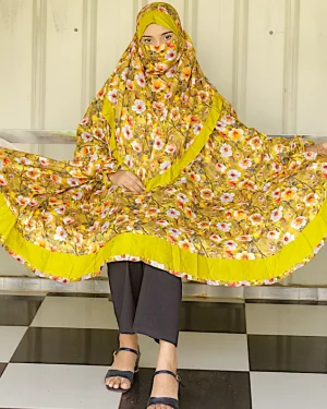 Frill Niqab Khimar-AA02